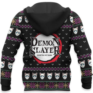 Giyu Tomioka Ugly Christmas Sweater Demon Slayer Anime Xmas Gift Custom Clothes