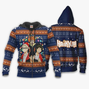 Haikyuu Ugly Christmas Sweater Haikyuu Anime Xmas Gift