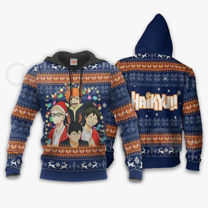 Haikyuu Ugly Christmas Sweater Haikyuu Anime Xmas Gift