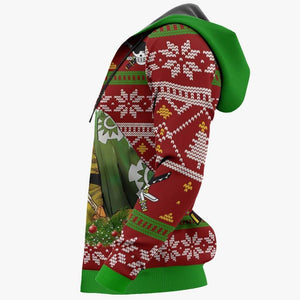 Zoro Ugly Christmas Sweater Custom Wano One Piece Anime Xmas Gifts