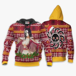 Boa Hancock Ugly Christmas Sweater Custom One Piece Anime Xmas Gifts