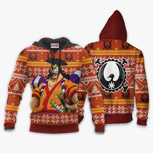 Kozuki Oden Ugly Christmas Sweater Custom One Piece Anime Xmas Gifts