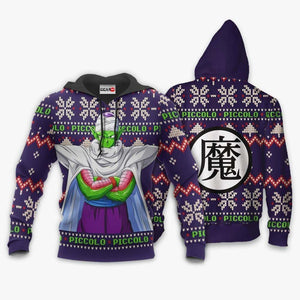 Piccolo Christmas Sweater Custom Anime Dragon Ball Xmas Gifts