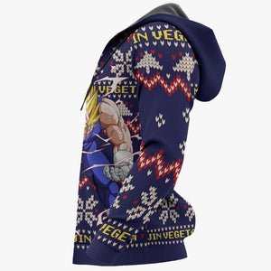 Majin Vegeta Christmas Sweater Custom Anime Dragon Ball Xmas Gifts