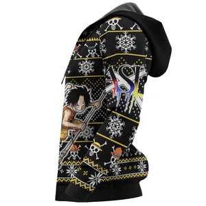 ASL Pirates Ugly Christmas Sweater Custom Anime One Piece Xmas Gifts