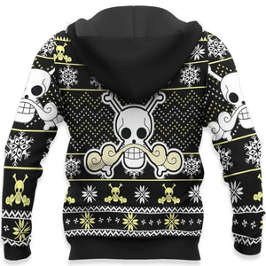 Roger Pirates Ugly Christmas Sweater Custom Anime One Piece Xmas Gifts