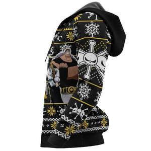 Blackbeard Pirates Ugly Christmas Sweater Custom Anime One Piece Xmas Gifts