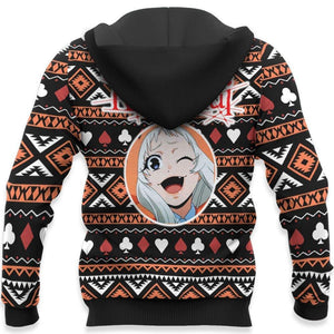 Runa Yomozuki Ugly Christmas Sweater Custom Anime Kakegurui Xmas Gifts