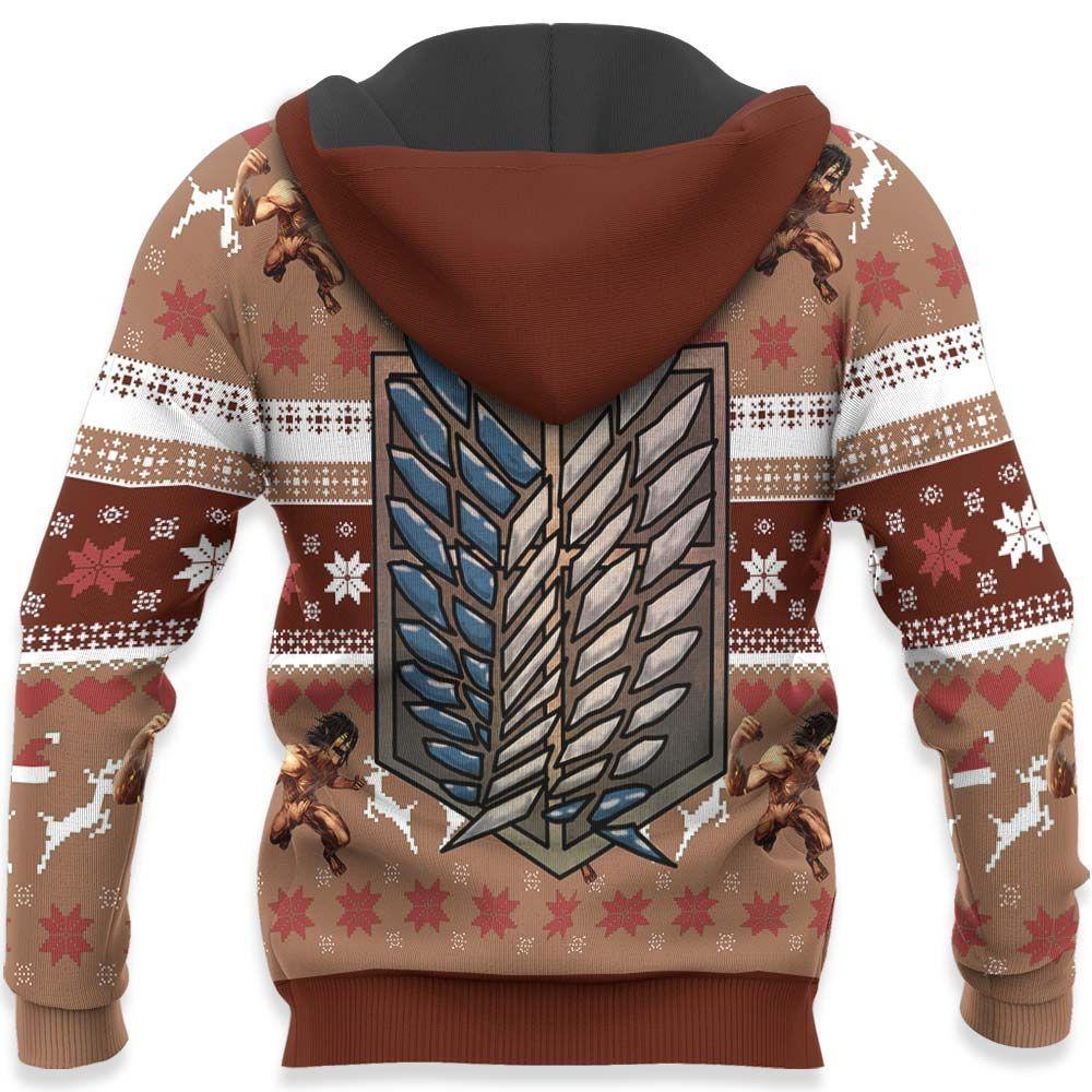 Attack on titan outlet christmas sweater