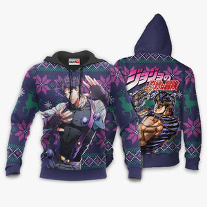 Jonathan Joestar Ugly Christmas Sweater Custom Anime Jojo's Bizzare Adventure Xmas Gifts