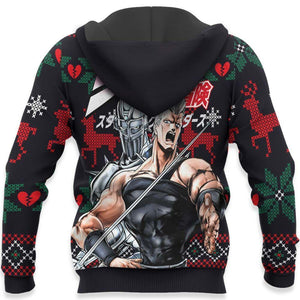 Jean Pierre Polnareff Ugly Christmas Sweater Custom JoJo's Bizzare Adventure Anime Xmas Gifts
