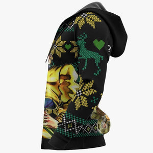 Dio Brando Ugly Christmas Sweater Custom Oh You're Approaching Me Anime JoJo's Xmas Gifts