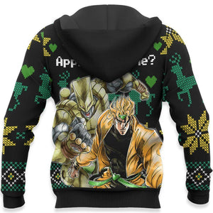 Dio Brando Ugly Christmas Sweater Custom Oh You're Approaching Me Anime JoJo's Xmas Gifts