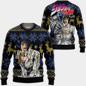 Bruno Bucciarati Ugly Christmas Sweater Custom Anime Jojo's Bizzare Adventure Xmas Gifts