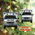 giftngon - Personalized Police Truck Christmas Ornament | Custom Shaped Ornament | Custom Name