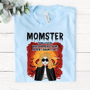 Momster Personalized Shirt, Gift For Halloween