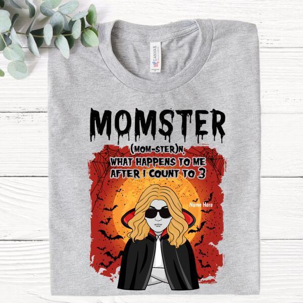 Momster Personalized Shirt, Gift For Halloween