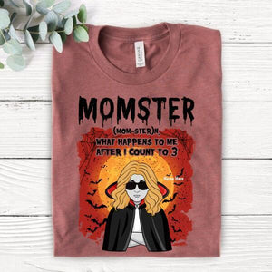 Momster Personalized Shirt, Gift For Halloween