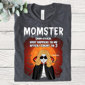 Halloween's Gift, Momster Personalized Shirt