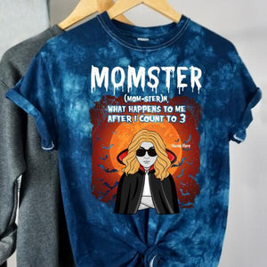 Halloween's Gift, Momster Personalized Shirt