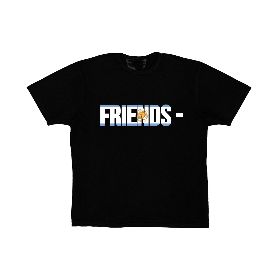 FRIENDS - ARG T-SHIRT - BLACK