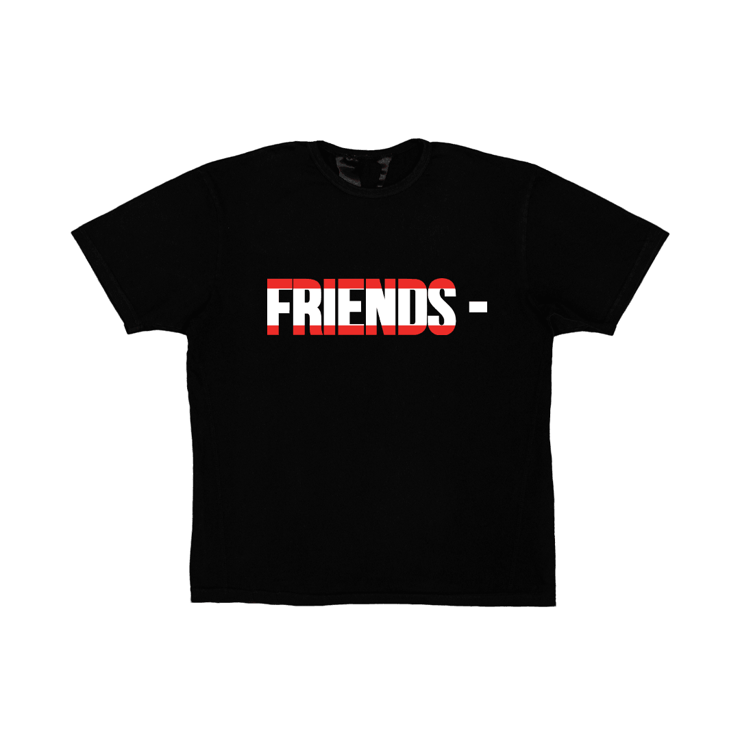 FRIENDS - AUT T-SHIRT - BLACK