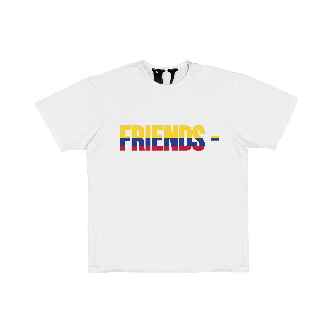 FRIENDS - COL T-SHIRT - WHITE