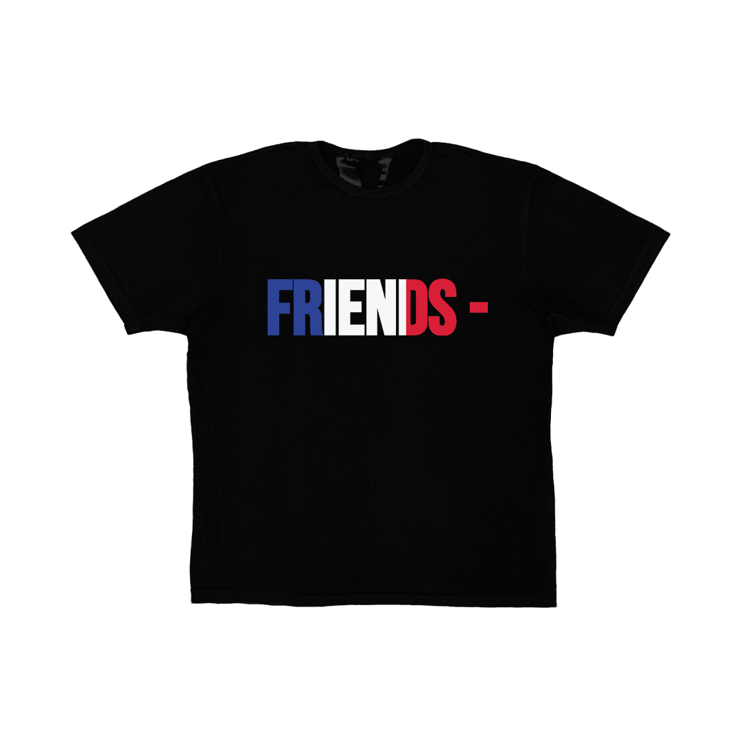 FRIENDS - FRA T-SHIRT - BLACK