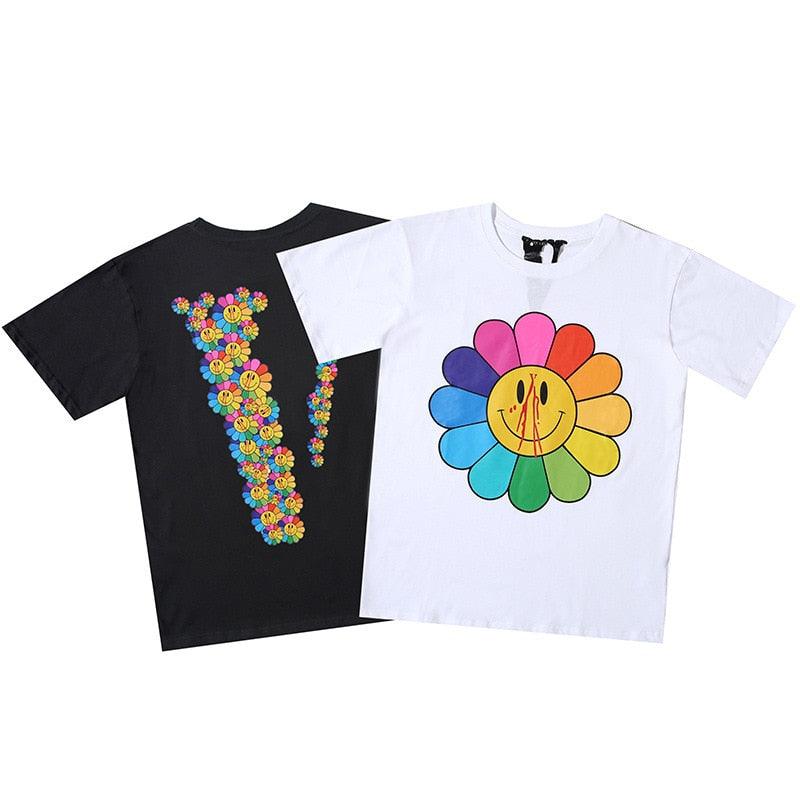 VLONE Sunflower Smiley Face Tee - Official Sunflower Shirt