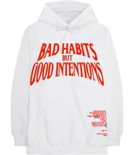 Vlone X Nav Bad Habits But Good Intention Hoodie