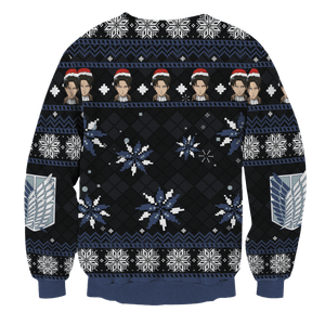 Christmas Capt. Levi Unisex Wool Sweater