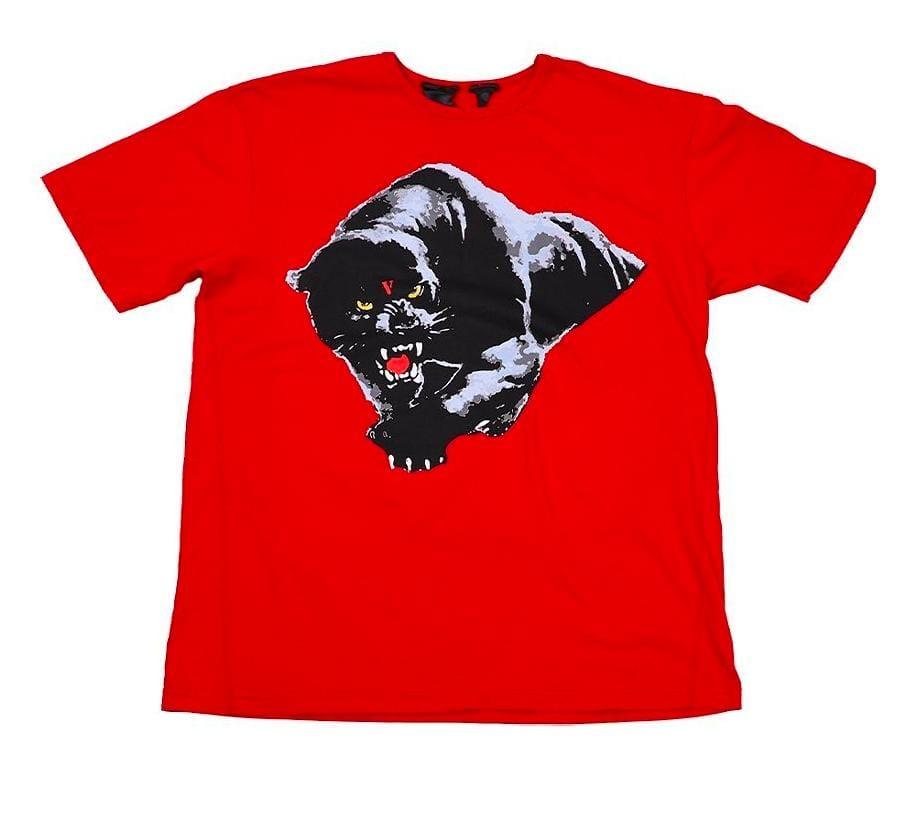 Vlone Panther T-Shirt Red