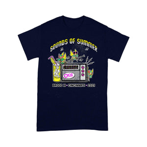 Divesart - Q102 Brood X - Sounds of Summer Cicada 2021 - Premium Tshirt - Giftngon Shop