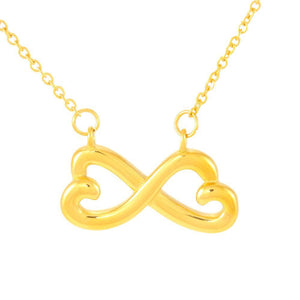 To My Daughter from Mom Valentine's Day Infinite Hearts Necklace