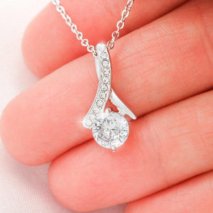 To My Daughter from Mom Valentine's Day Alluring Beauty Necklace