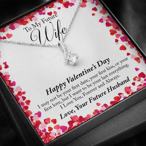 To My Future Wife Valentine's Day Alluring Beauty Necklace