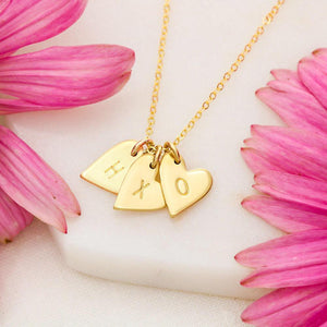To My Girlfriend Be My Valentine Sweetest Hearts Necklace