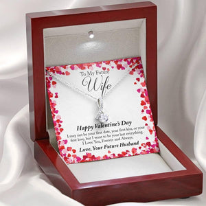 To My Future Wife Valentine's Day Alluring Beauty Necklace