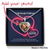 To My Girlfriend Be My Valentine Personalized Photo Heart Necklace