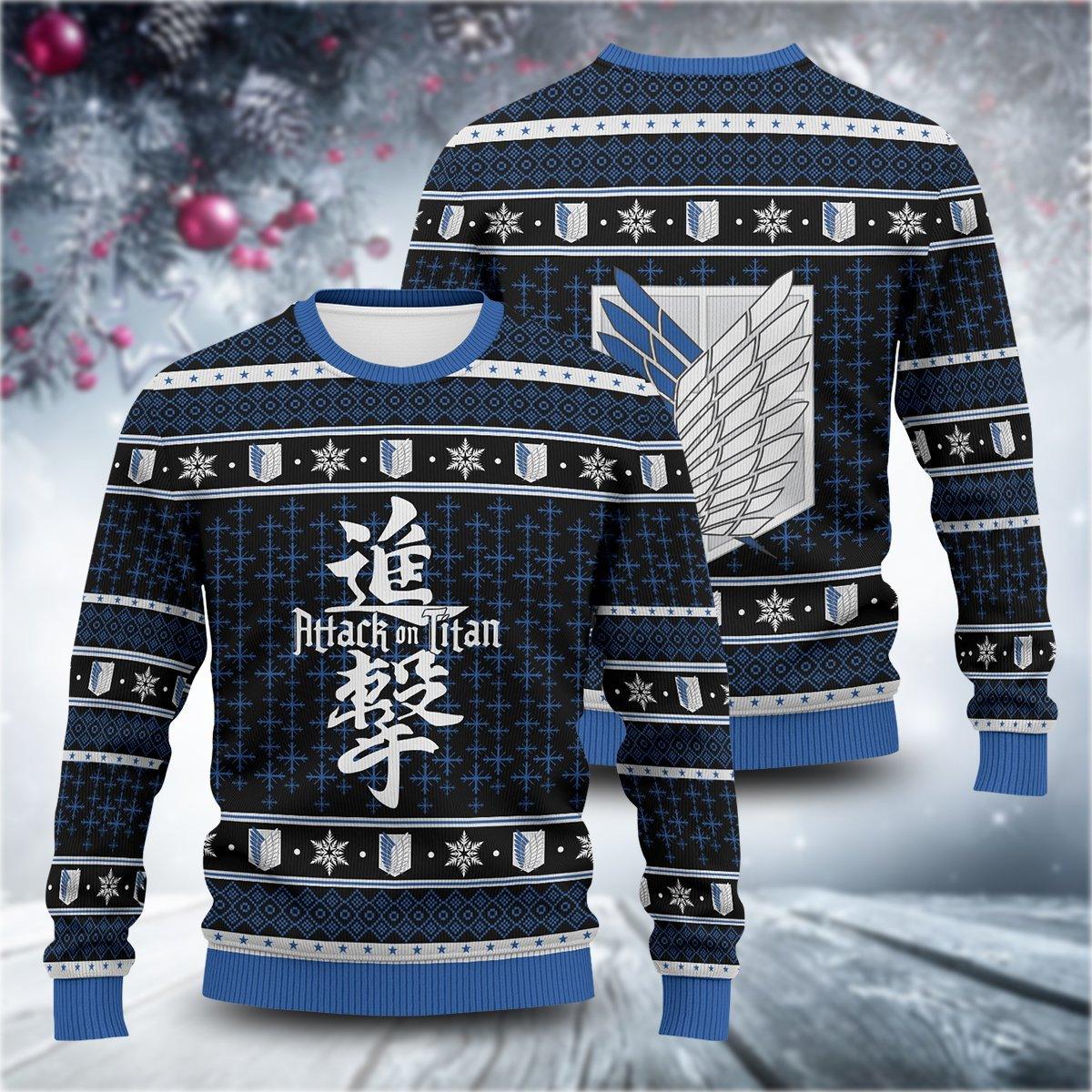 Attack on Titan Unisex Wool Sweater