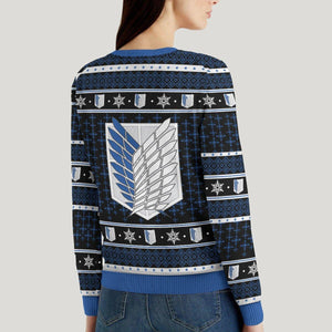 Attack on Titan Unisex Wool Sweater