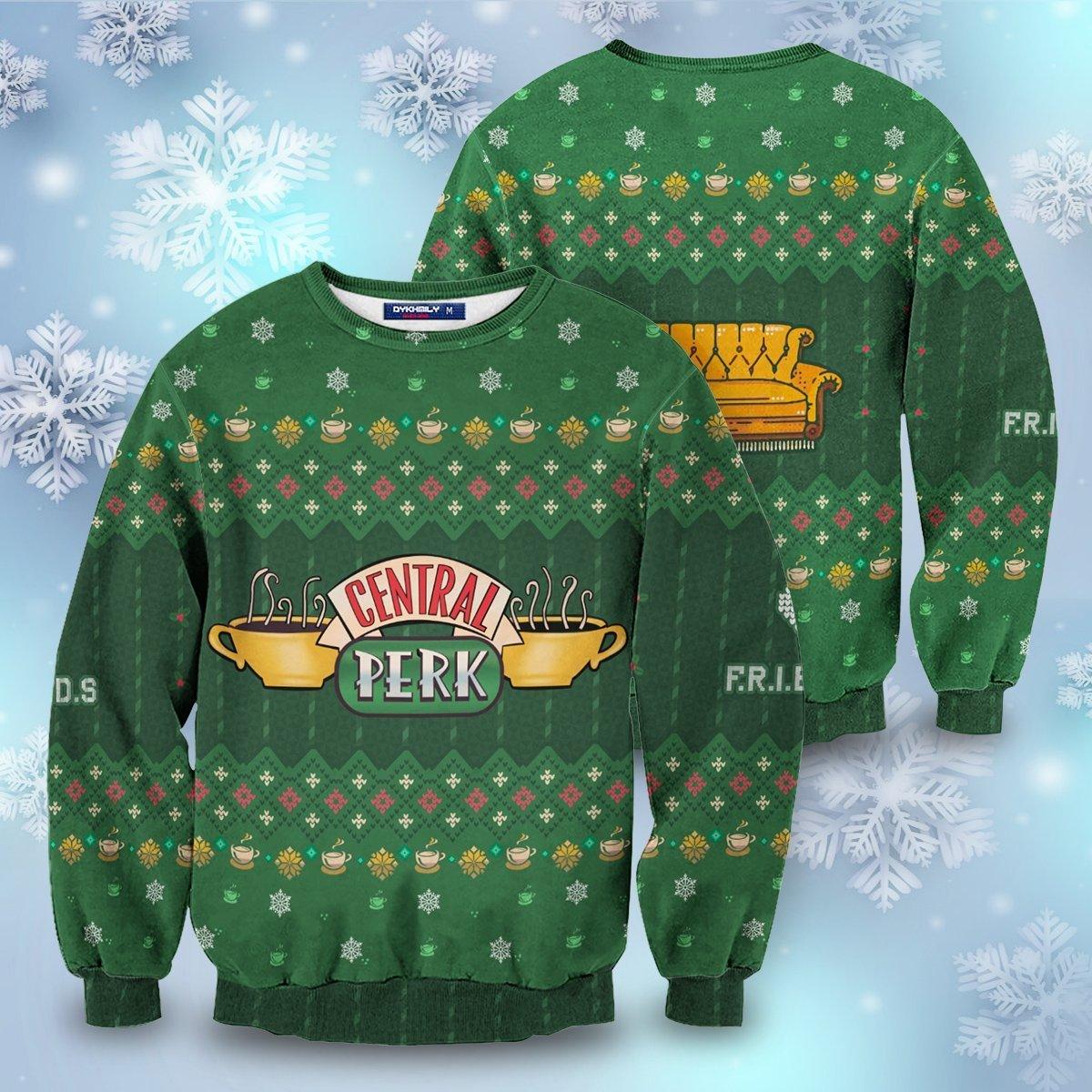 Central Perk Unisex Wool Sweater