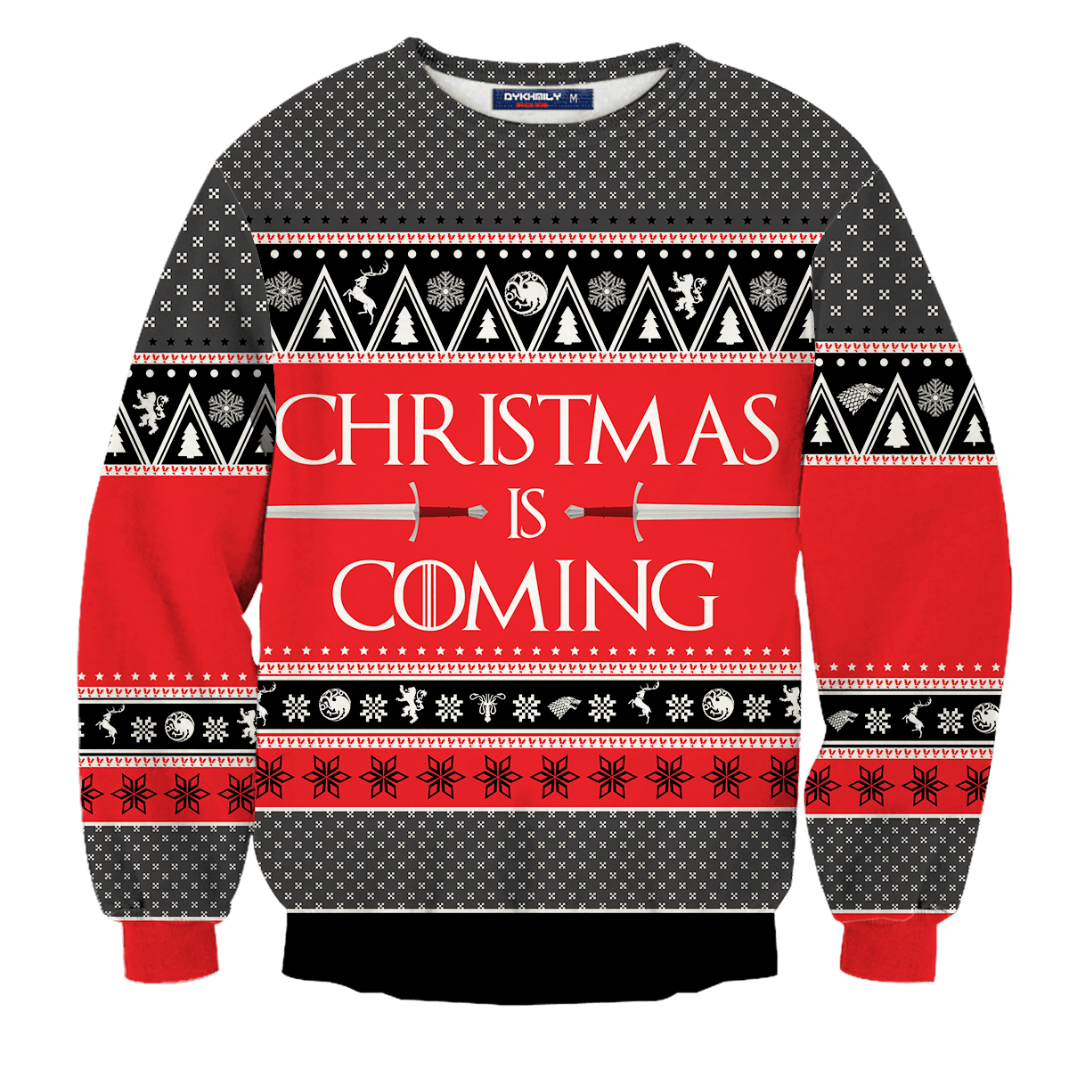 Christmas is Coming Unisex Wool Sweater