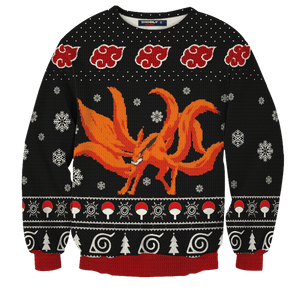 [Christmas Specials] Nine Tailed Christmas Unisex Wool Sweater