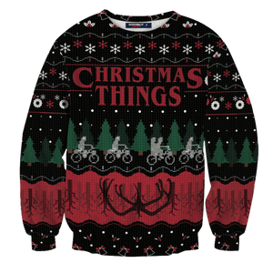 Christmas Things Unisex Wool Sweater