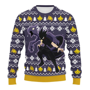 Dark Shadow Xmas Unisex Wool Sweater