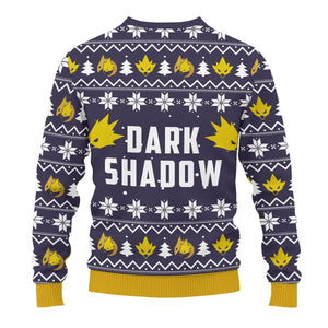 Dark Shadow Xmas Unisex Wool Sweater