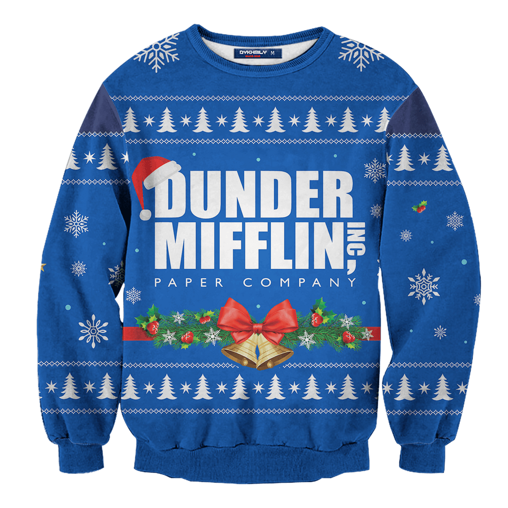 Dunder mifflin holiday sweater sale