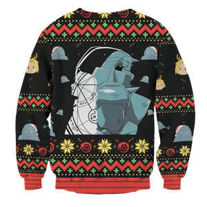 Fullmetal Christmas Unisex Wool Sweater