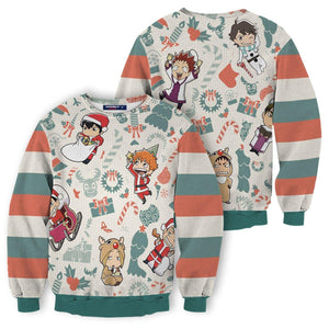 Haikyuu Christmas Unisex Wool Sweater